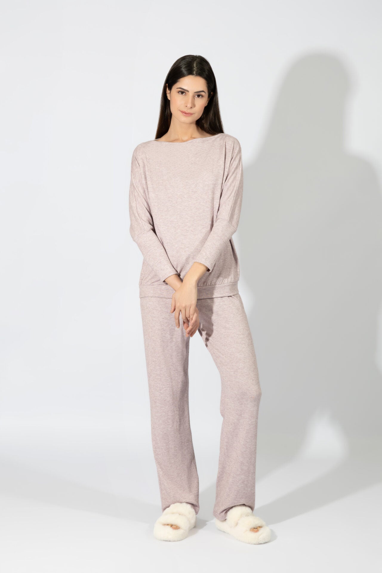 Harmony - Γυναικείο Homewear Πλεκτό  Lavender