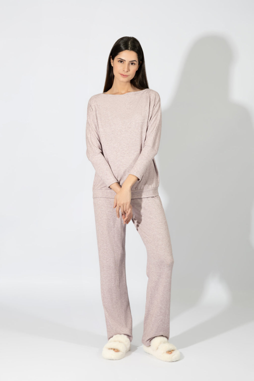 Harmony - Γυναικείο Homewear Πλεκτό  Lavender