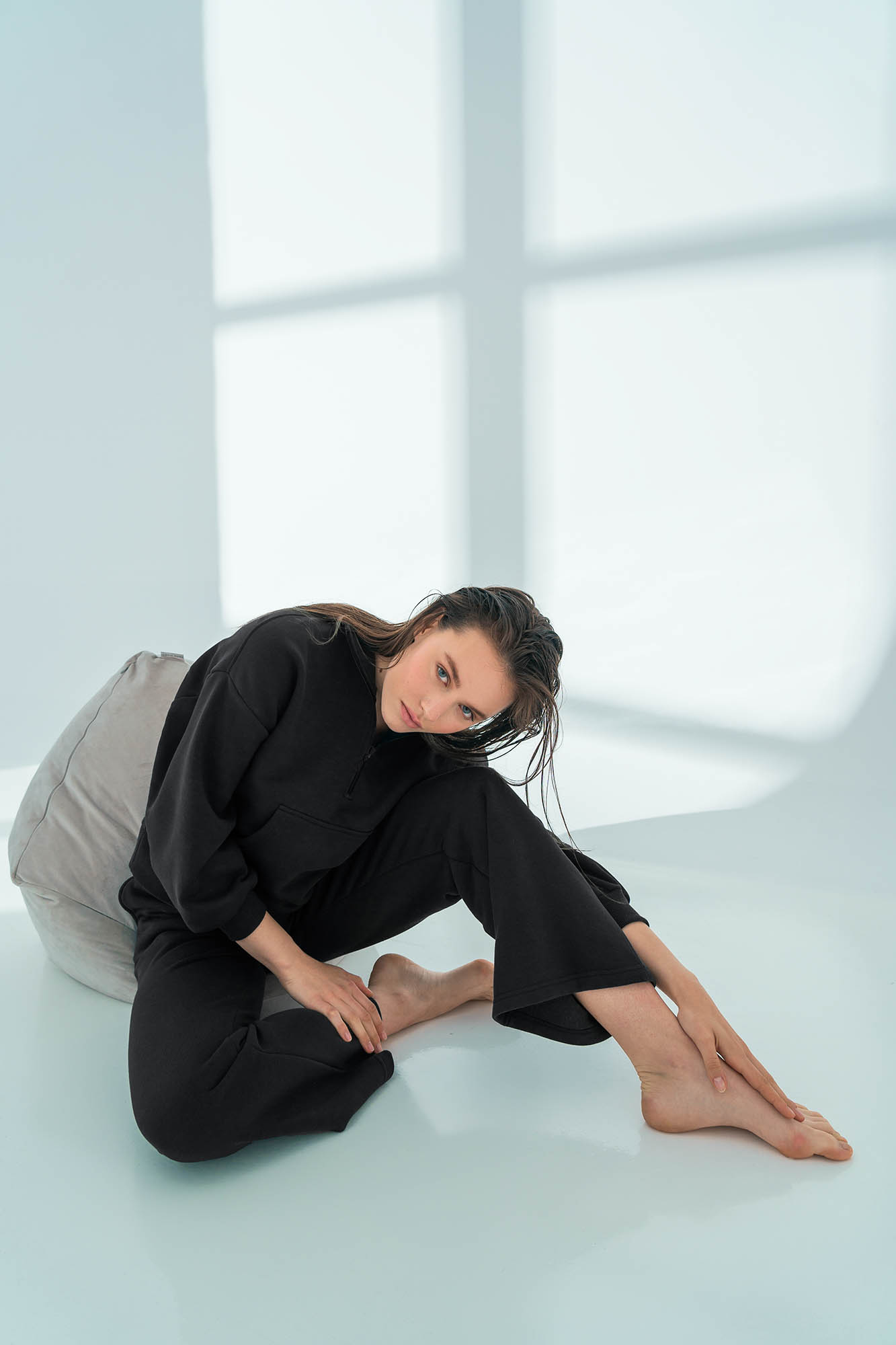 Vamp - Μονόχρωμο Παντελόνι Καμπάνα