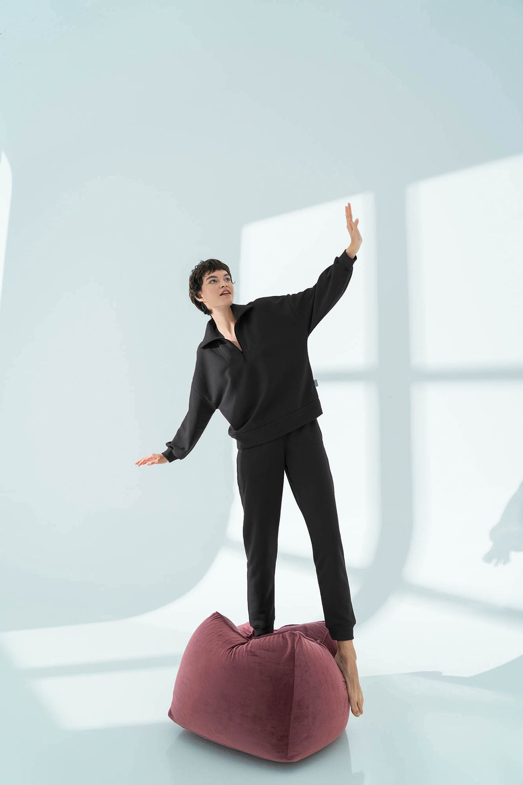 Vamp - Μονόχρωμο Παντελόνι με Τσέπες