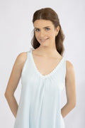 Harmony - Μονόχρωμο Σετ Ύπνου Capri Με V-Neck & Διακριτικό Μοτίφ