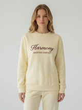 Harmony - Γυναικείο Φούτερ με Χνούδι Εσωτερικά & Κέντημα