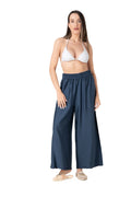 Relax - Αέρινη Μονόχρωμη Παντελόνα Beachwear
