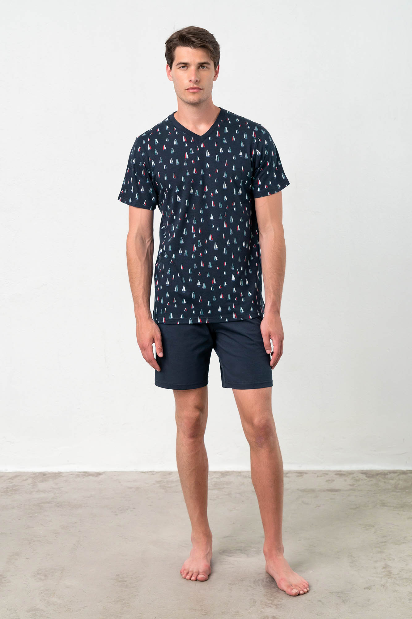 Vamp - Πυτζάμα με Κοντό Μανίκι