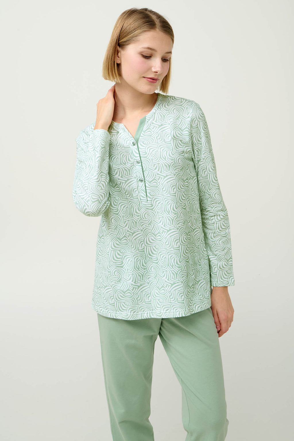 Vamp - Γυναικεία Φούτερ Πυτζάμα με Πατιλέτα