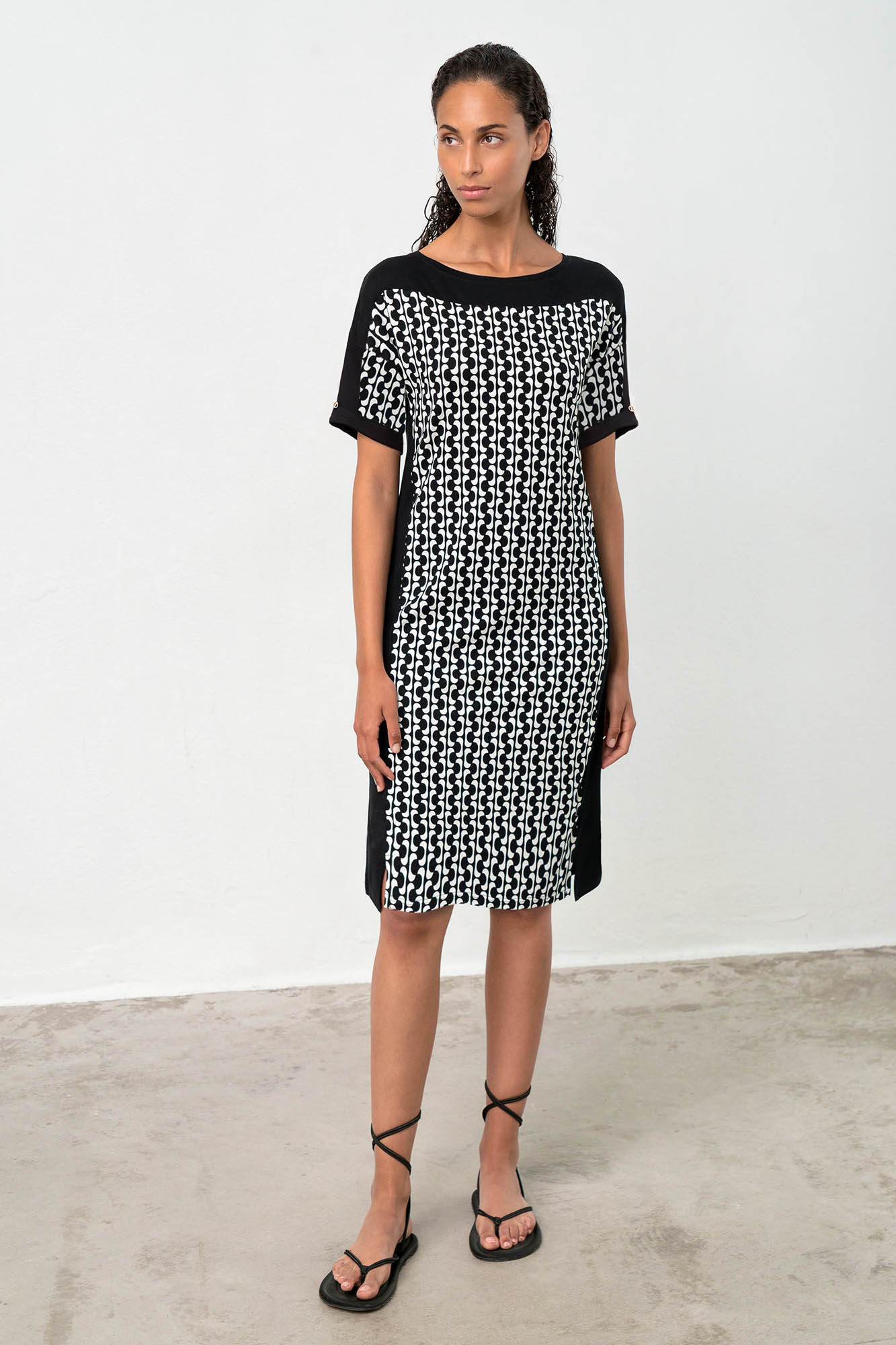 Vamp - Φόρεμα με Κοντό Μανίκι