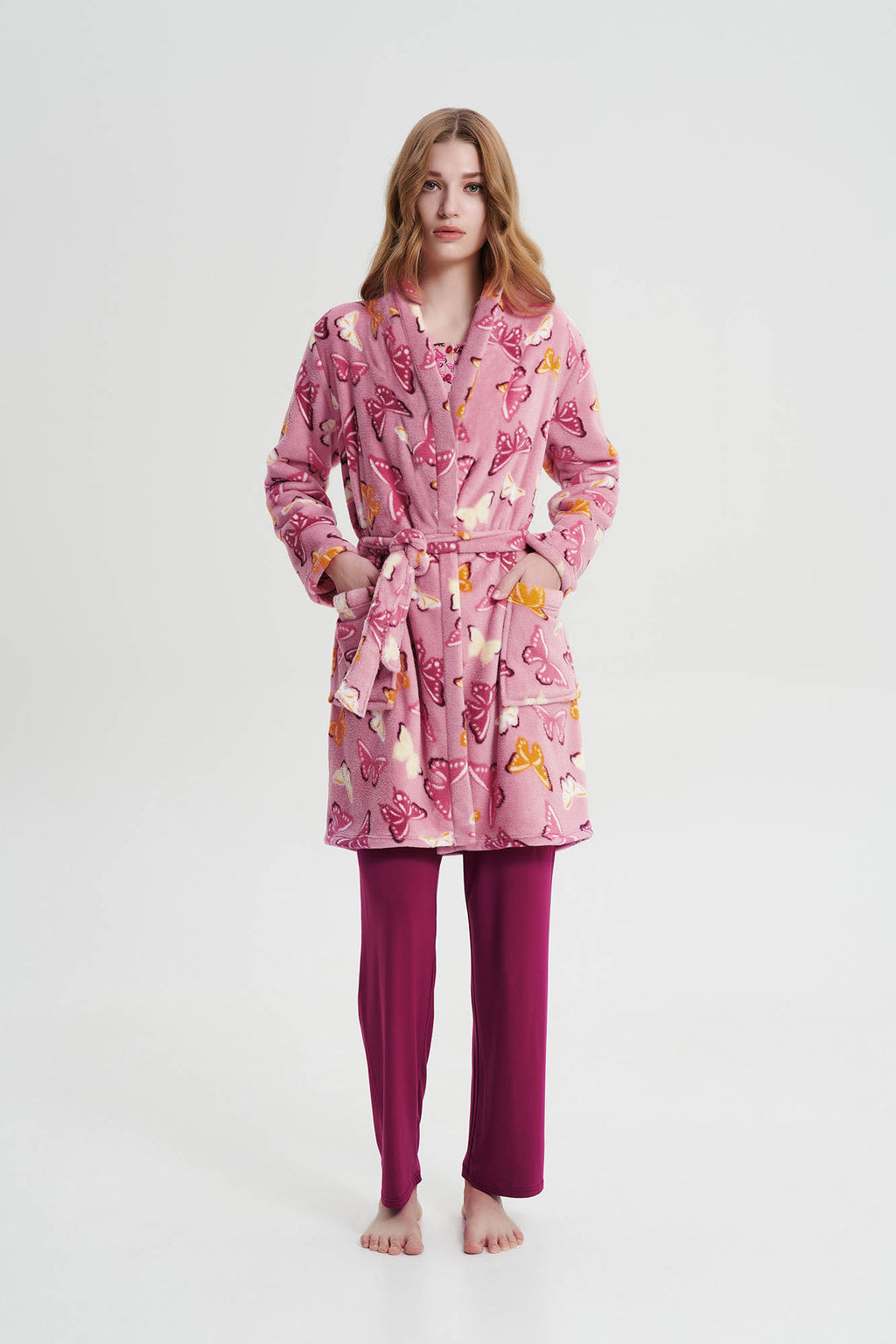 Vamp - Εμπριμέ Σταυρωτή Ρόμπα