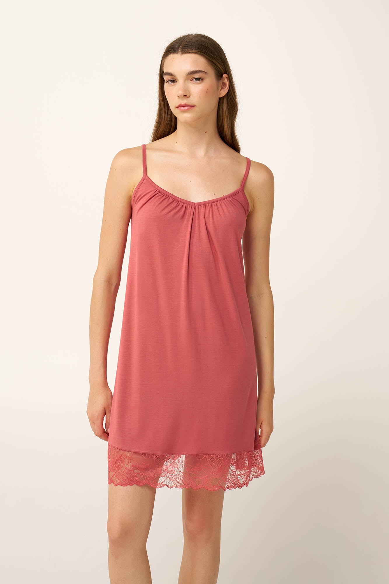 Vamp - Νυχτικό Micromodal με Τιράντες