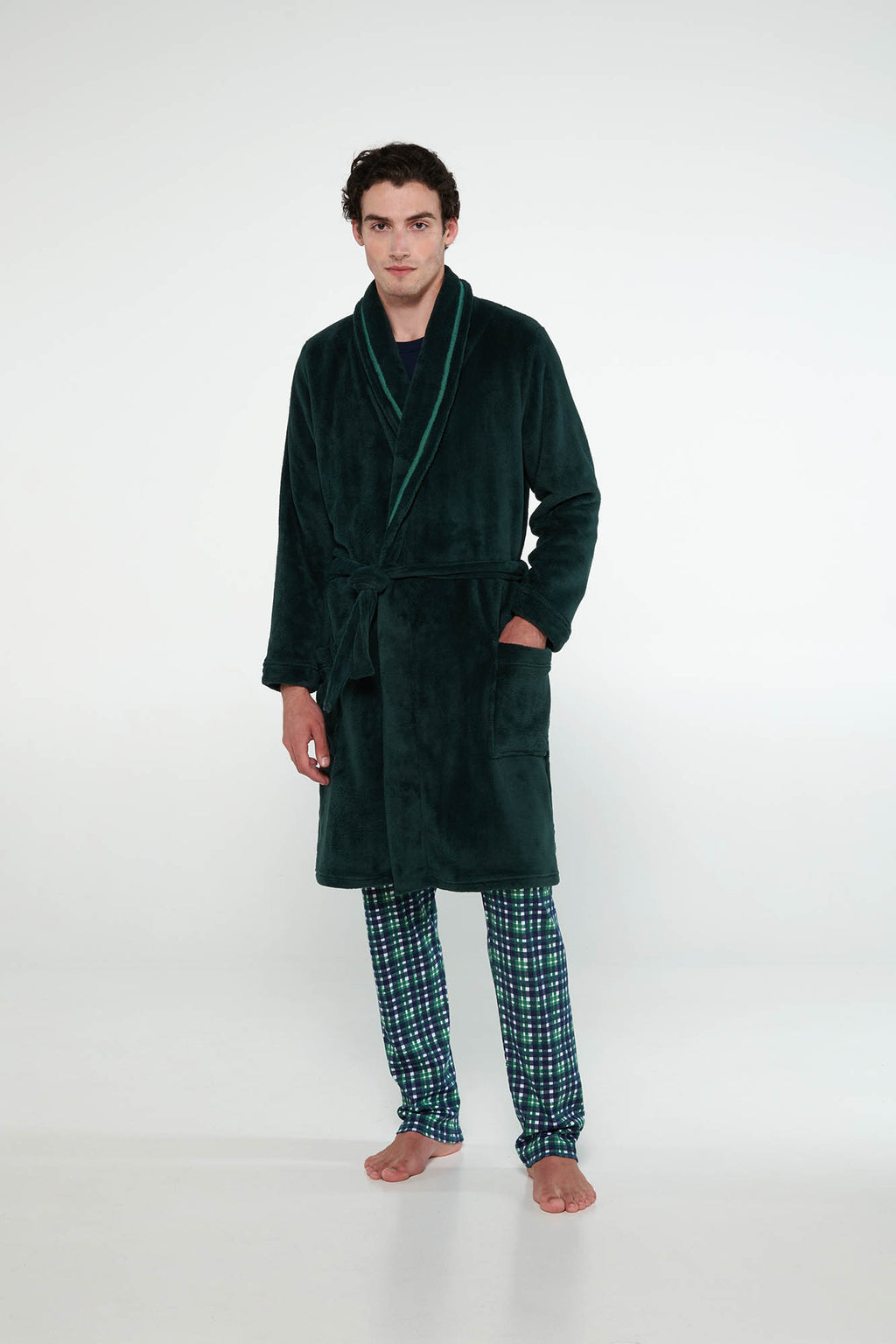 Vamp - Μονόχρωμη Σταυρωτή Ρόμπα