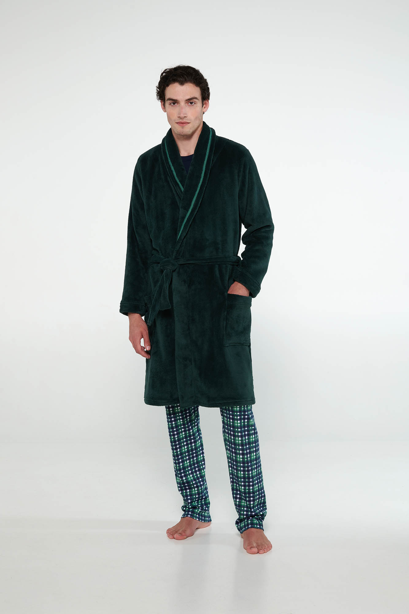 Vamp - Μονόχρωμη Σταυρωτή Ρόμπα