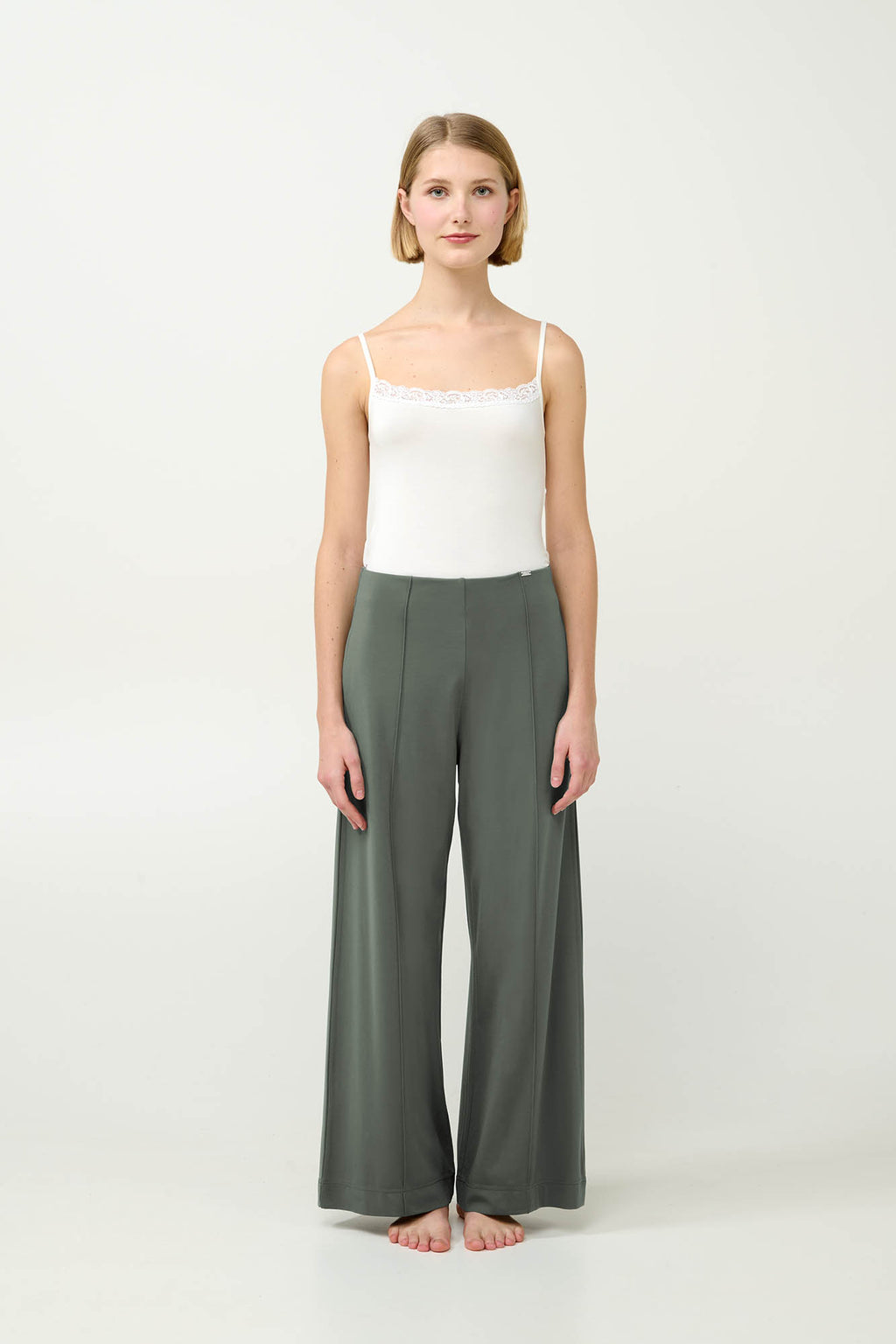 Vamp - Γυναικείο Lounge Φαρδύ Παντελόνι