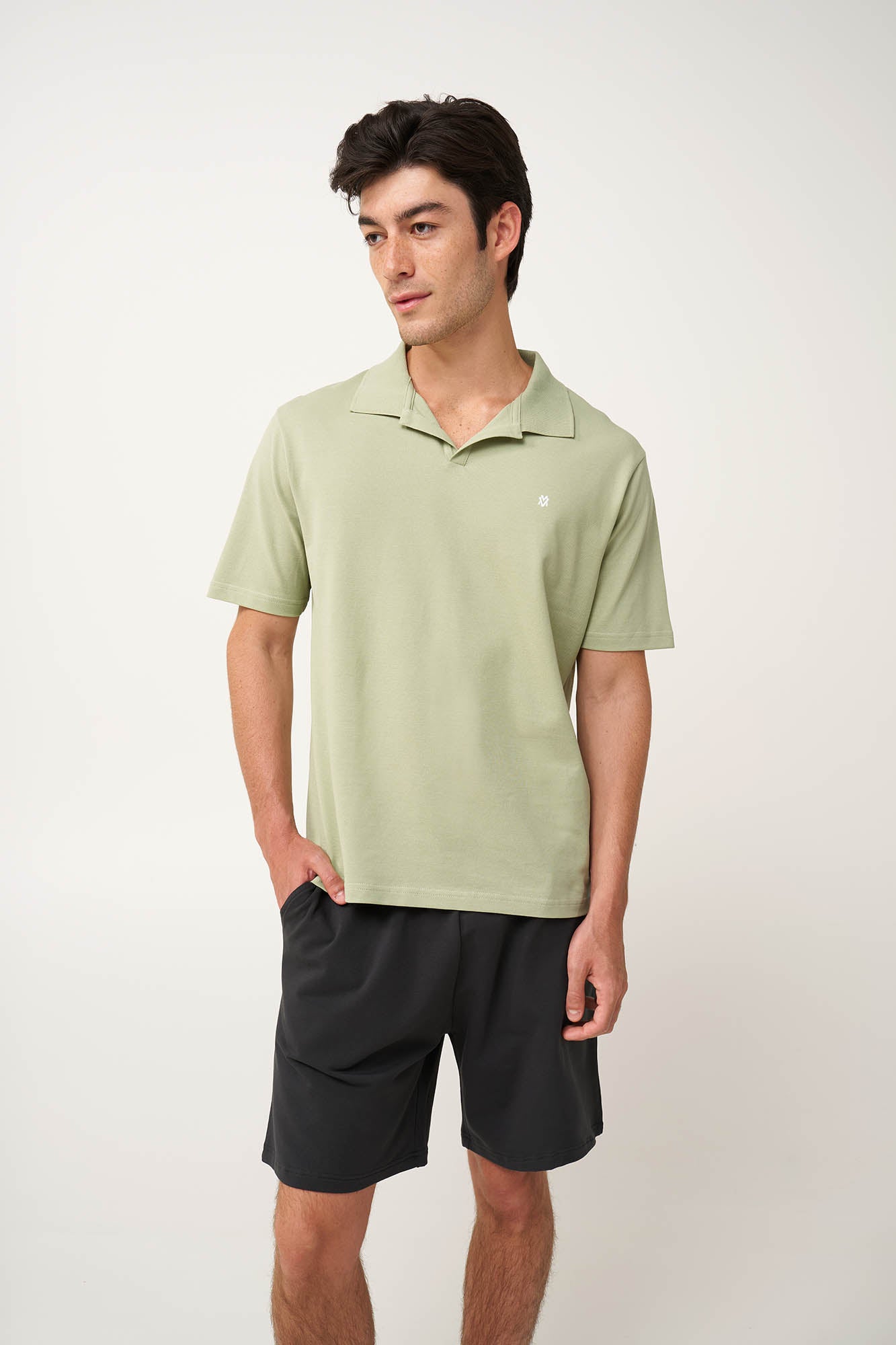 Vamp - Ανδρική Μπλούζα Pique με Γιακά