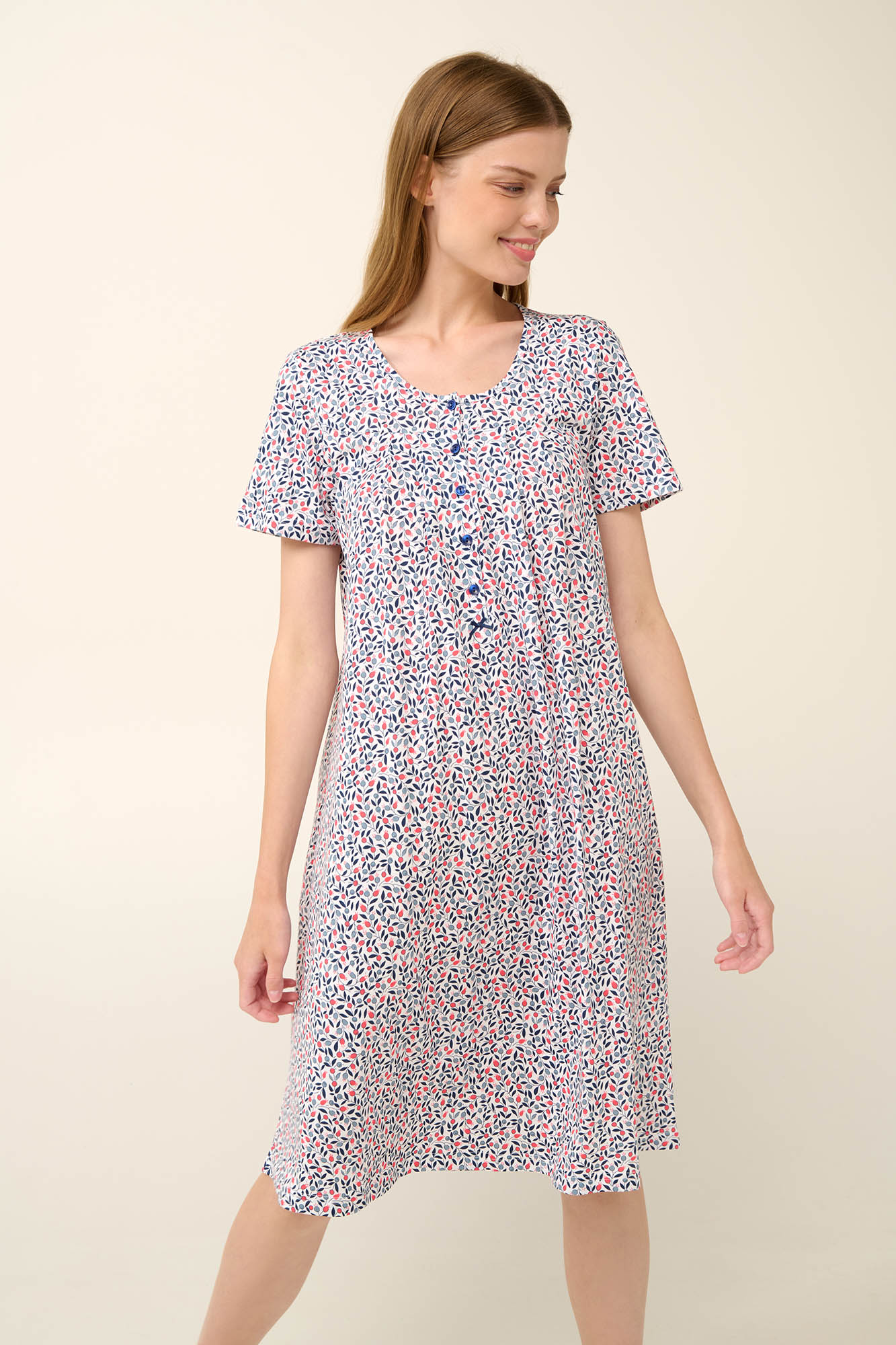 Vamp - Καλοκαιρινό Νυχτικό Εγκυμοσύνης και Θηλασμού από Βαμβάκι