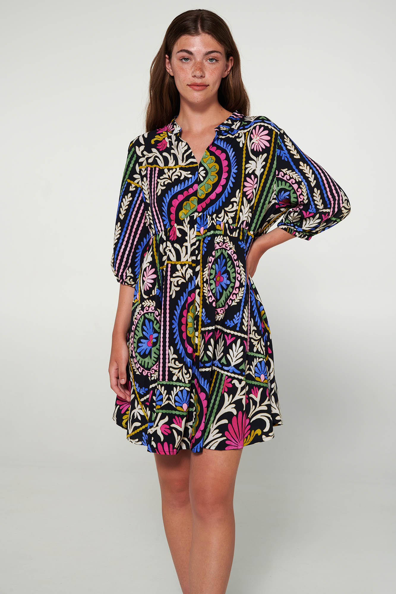 Vamp - Φόρεμα με Κοντό Μανίκι