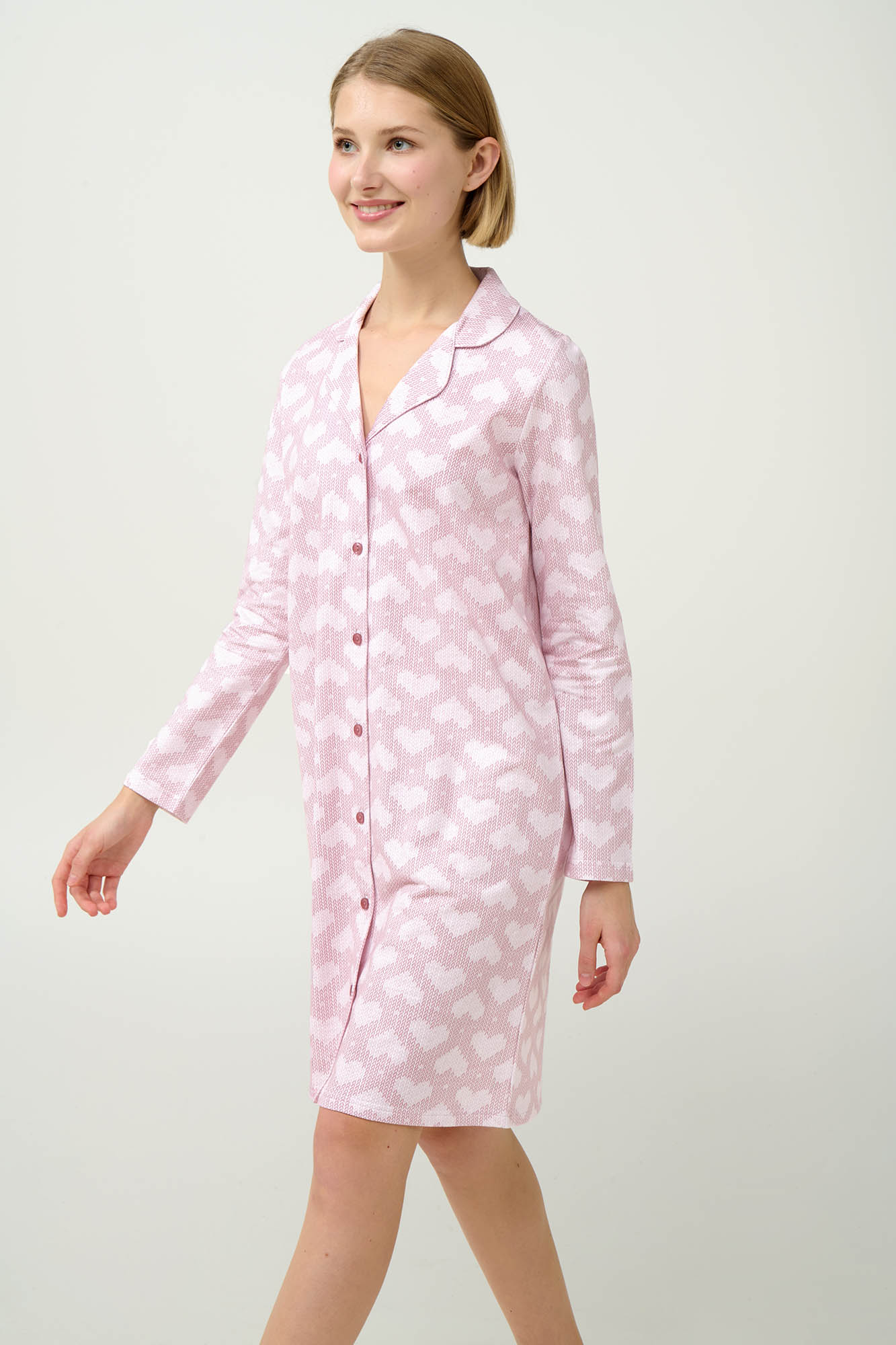 Vamp - Χειμερινό Κουμπωτό Φουτερ Νυχτικό