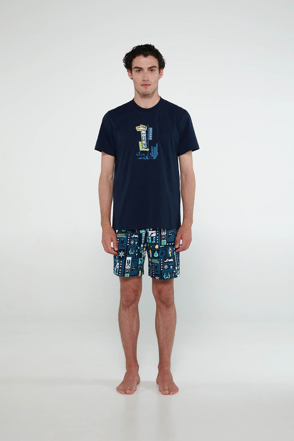 Vamp - Πυτζάμα με Κοντό Μανίκι