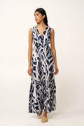 Vamp - Maxi Καλοκαιρινό Φόρεμα από Ποπλίνα