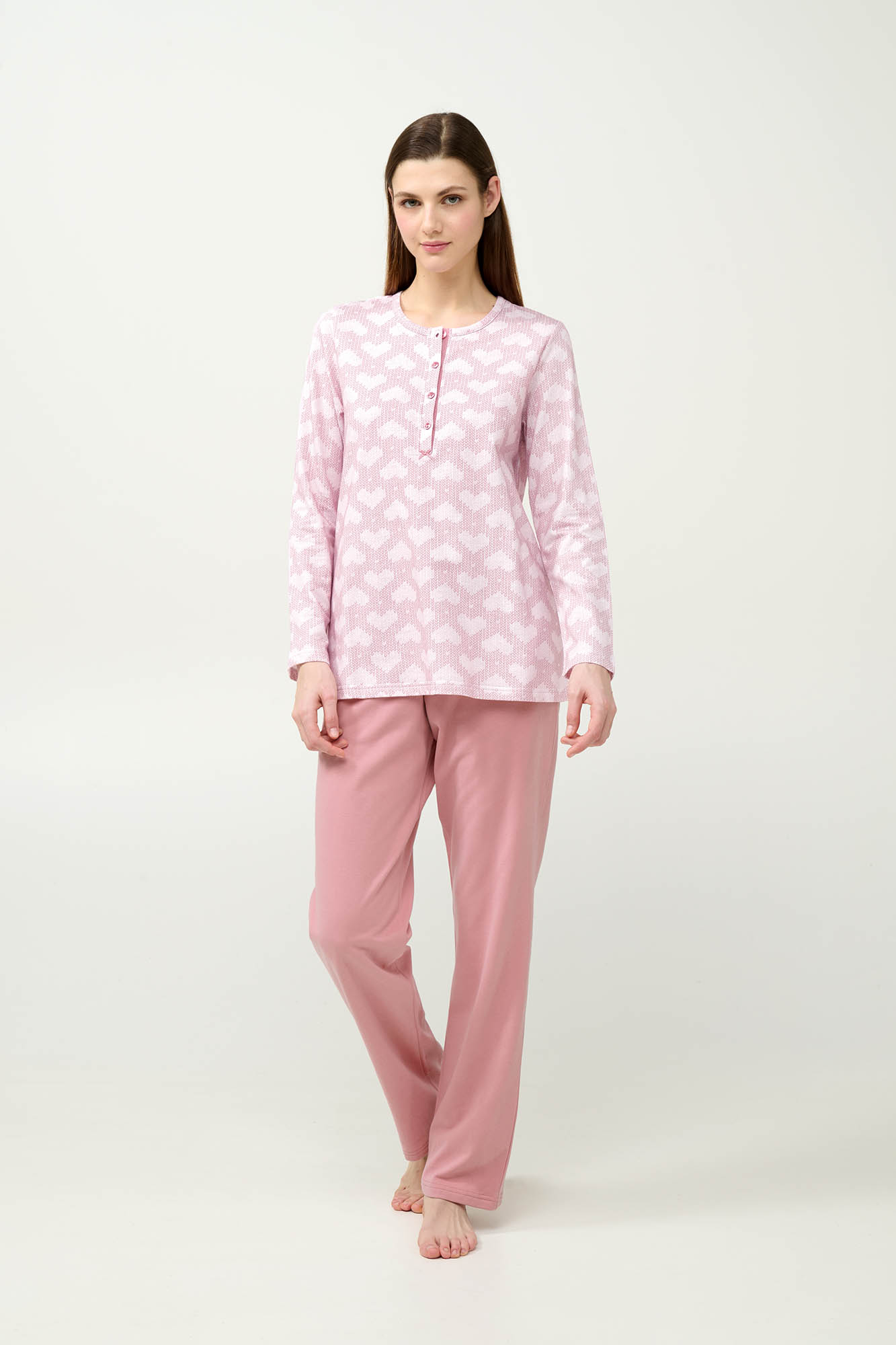 Vamp - Γυναικεία Φούτερ Πυτζάμα με Πατιλέτα