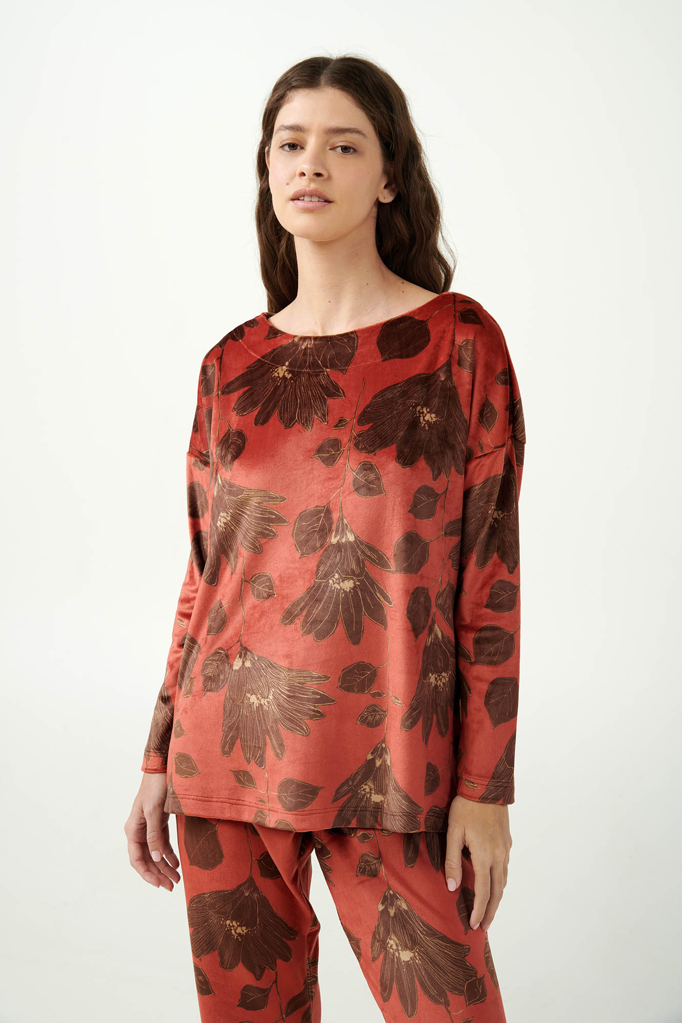 Vamp - Φλοράλ Σετ Σπιτιού από Βελούδο