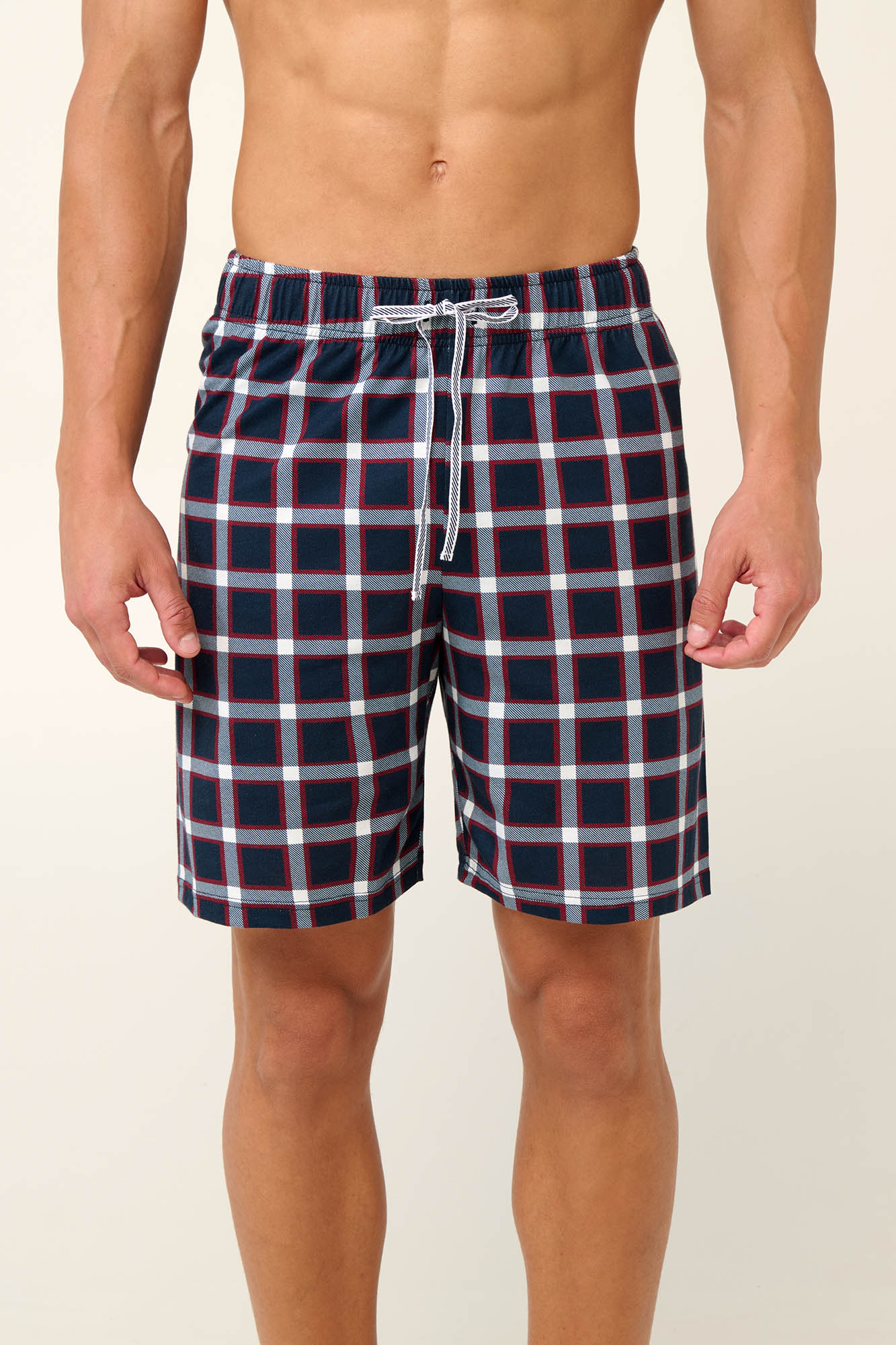 Vamp - Βαμβακερό Ανδρικό Παντελόνι Καρό