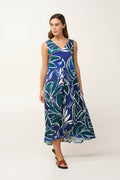 Vamp - Μακρύ Καλοκαιρινό Φόρεμα από Ποπλίνα