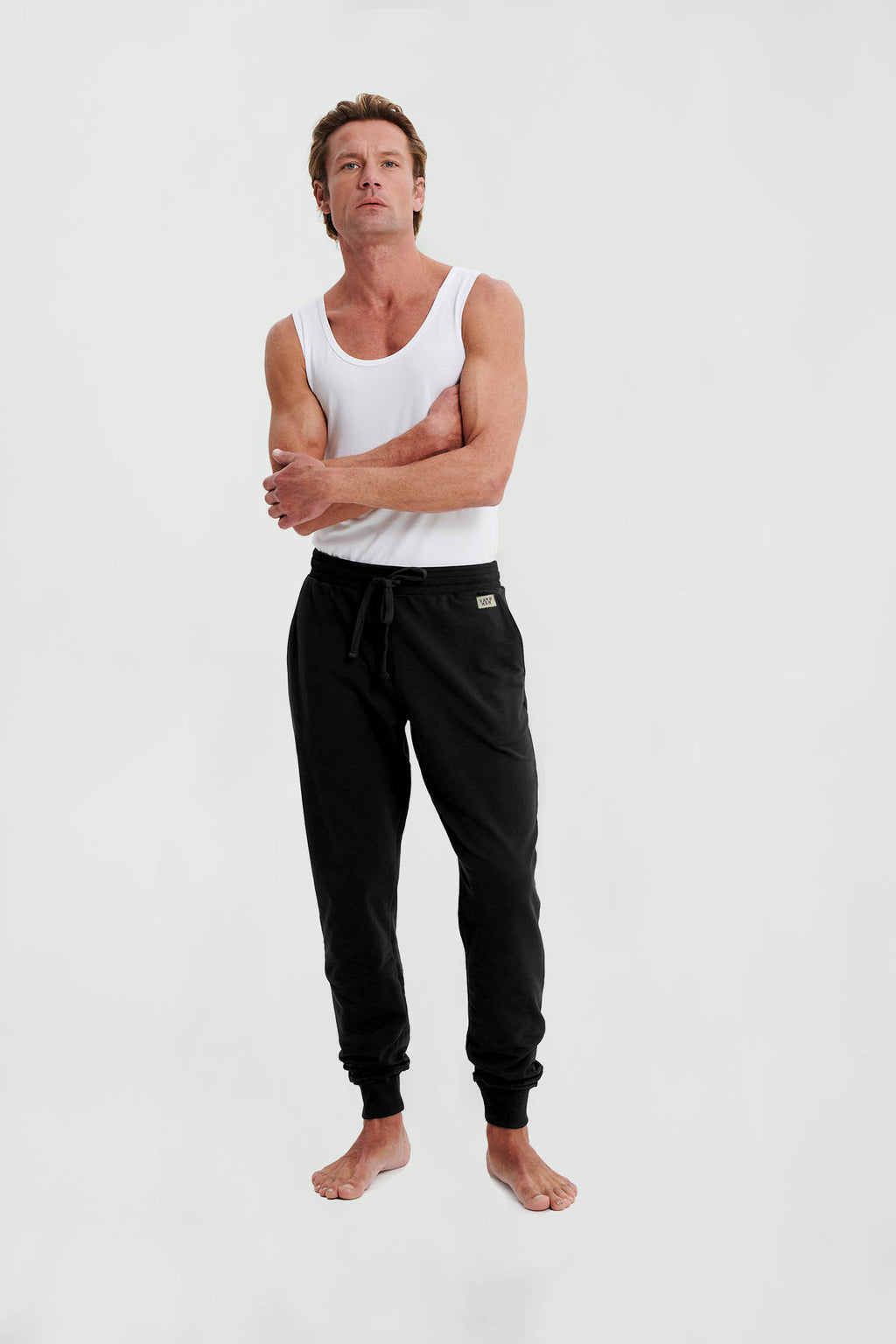 Vamp - Μονόχρωμο Παντελόνι Φούτερ