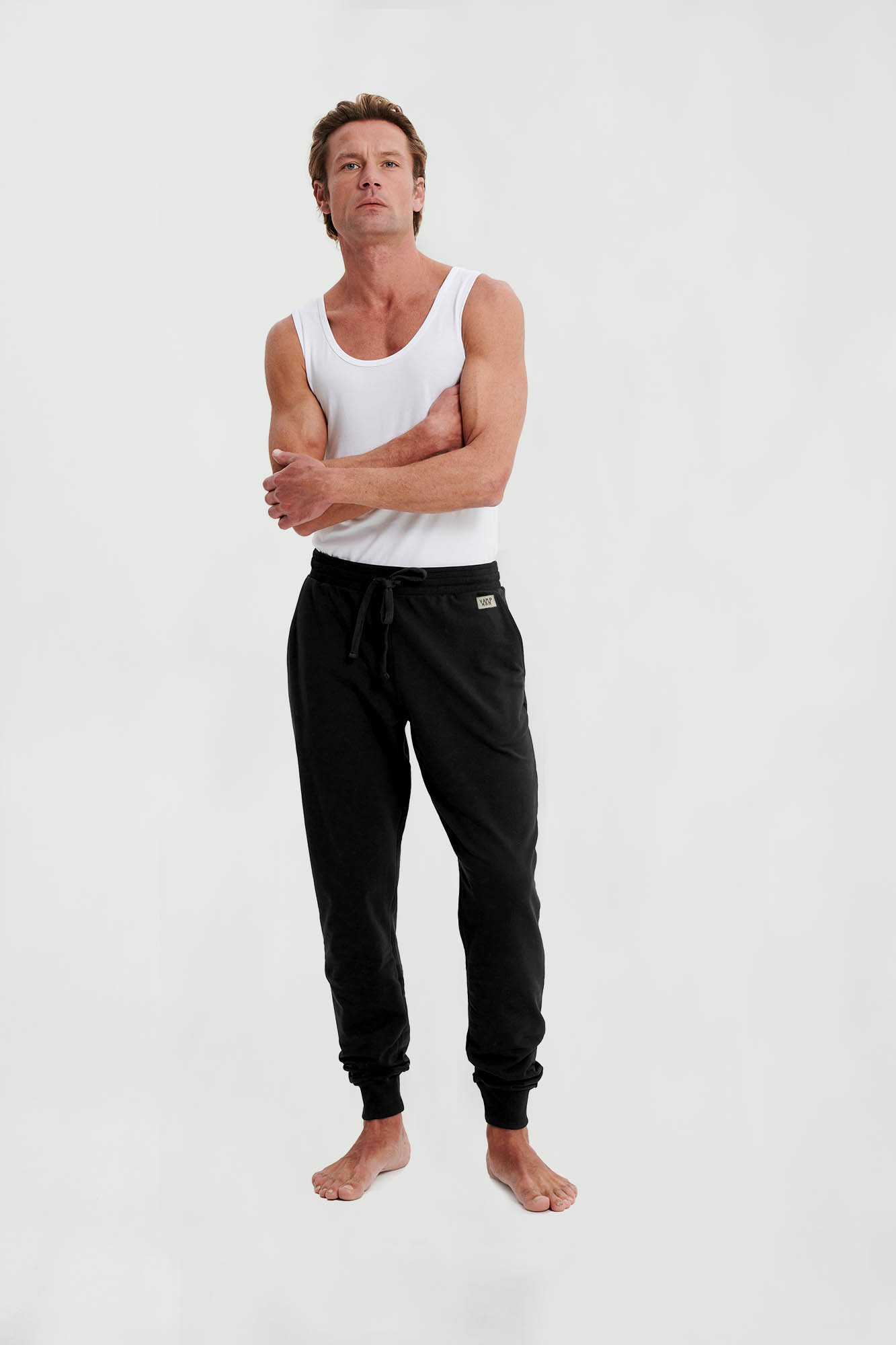 Vamp - Μονόχρωμο Παντελόνι Φούτερ