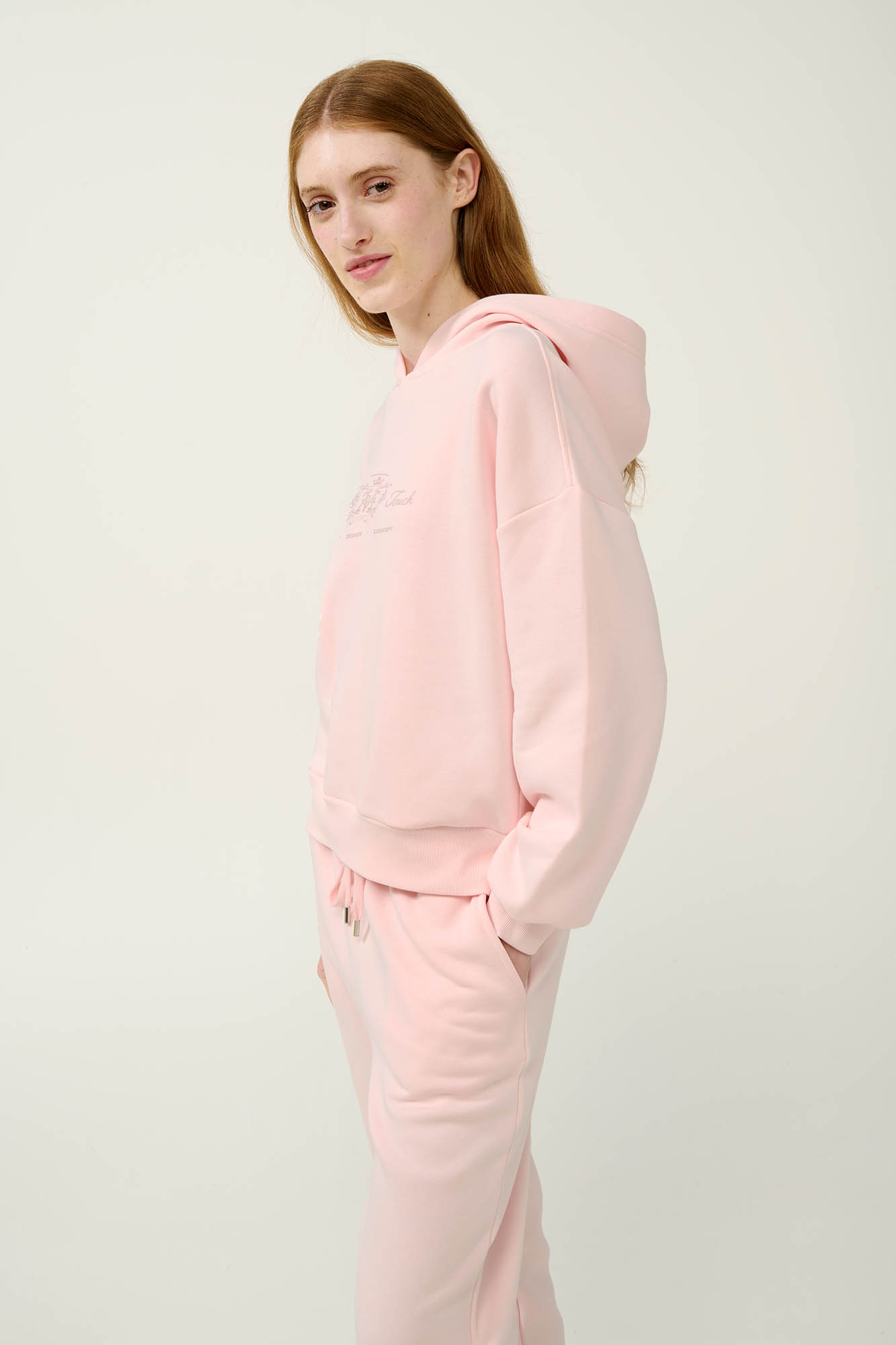 Vamp - Γυναικεία Φούτερ Φόρμα με Κουκούλα