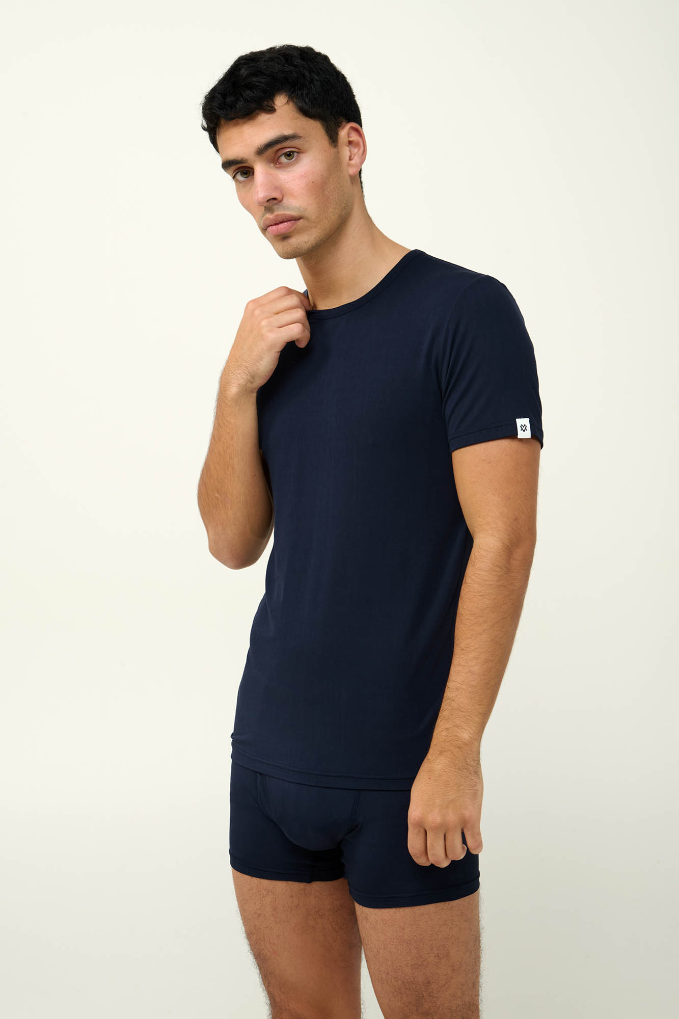 Vamp - Μονόχρωμο Ανδρικό Φανελάκι Micromodal