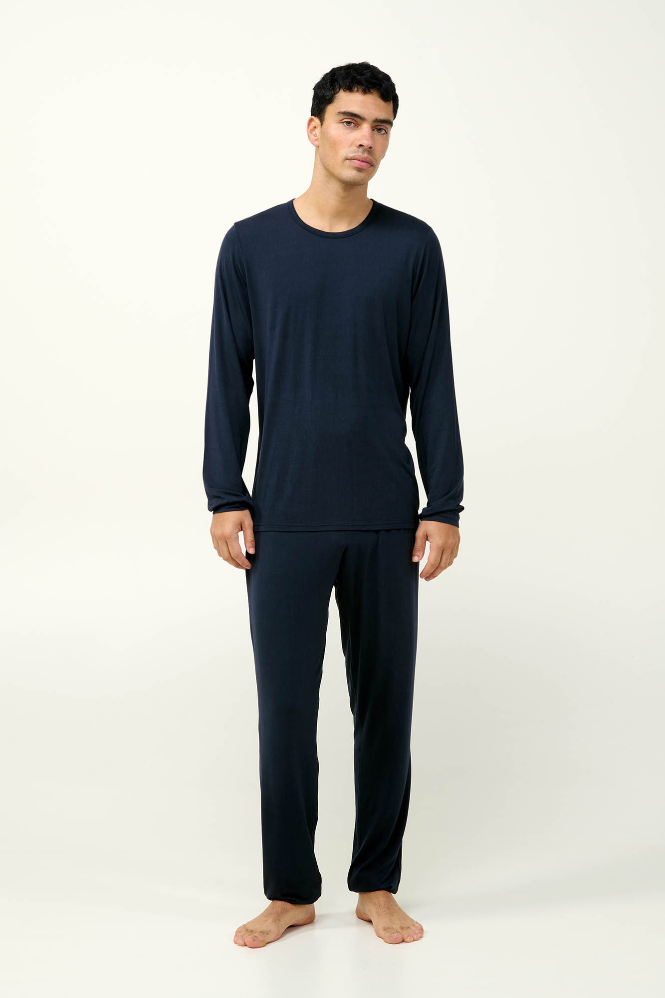 Vamp - Ανδρική Πυτζάμα Micromodal με Μανσέτες