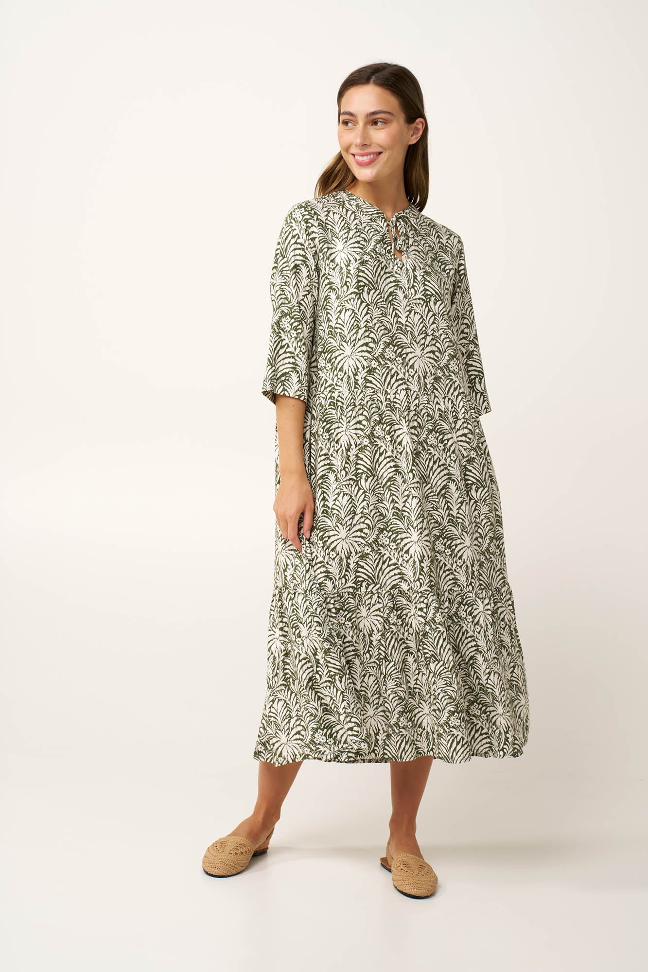 Vamp - Καλοκαιρινό Jungle Φόρεμα από Ποπλίνα