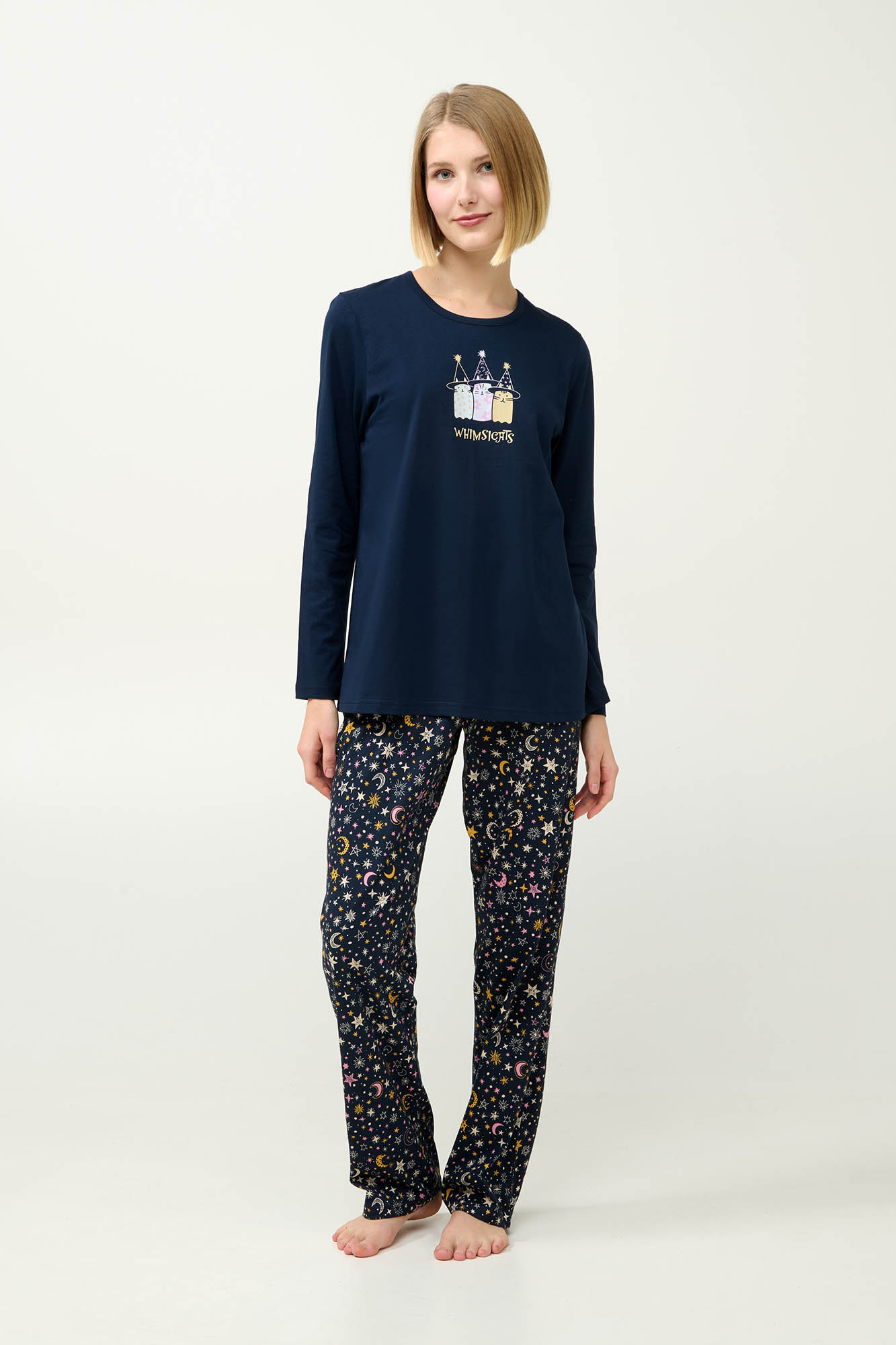 Vamp - Γυναικεία Βαμβακερή Πυτζάμα