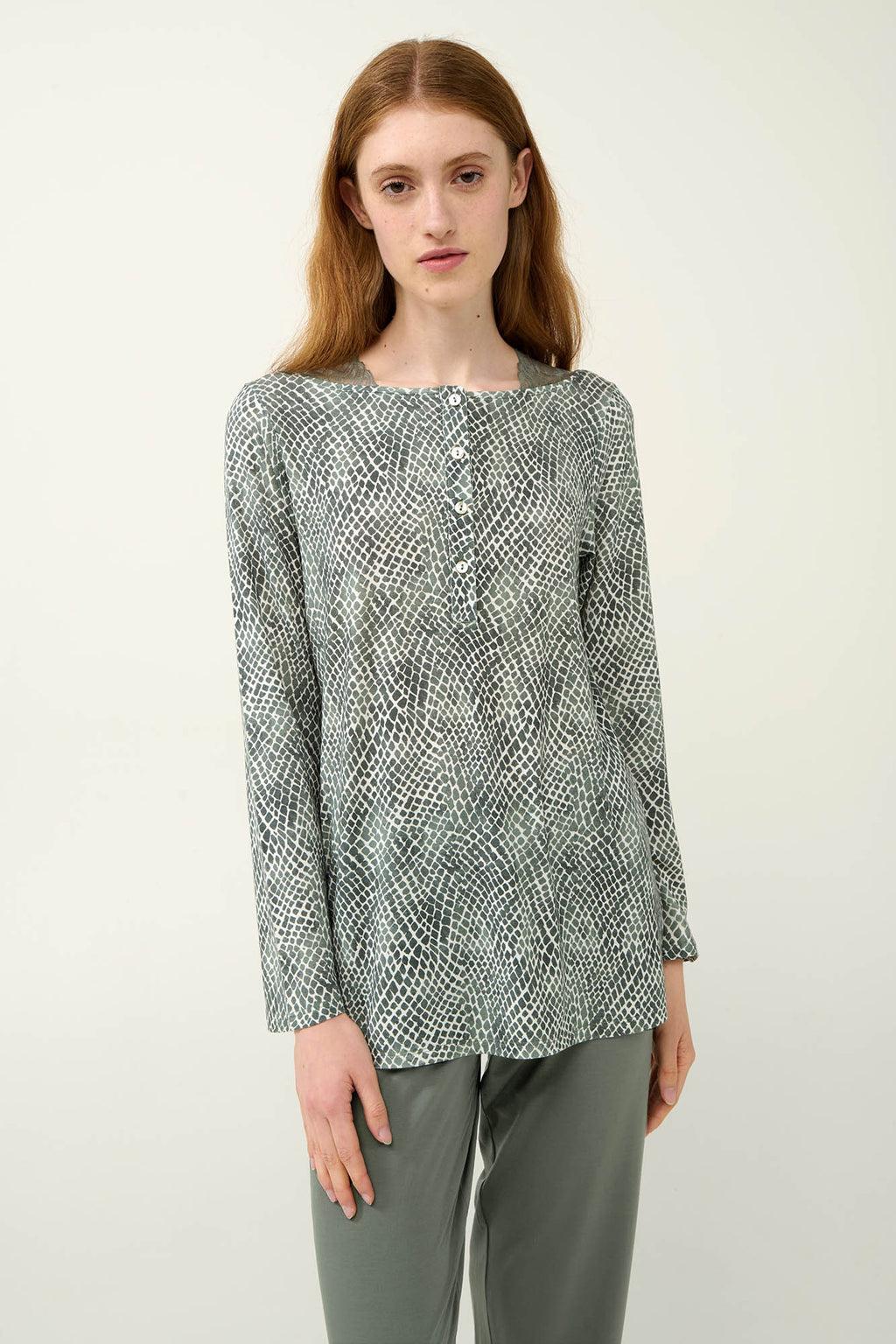 Vamp - Γυναικεία Πυτζάμα Micromodal με Πατιλέτα