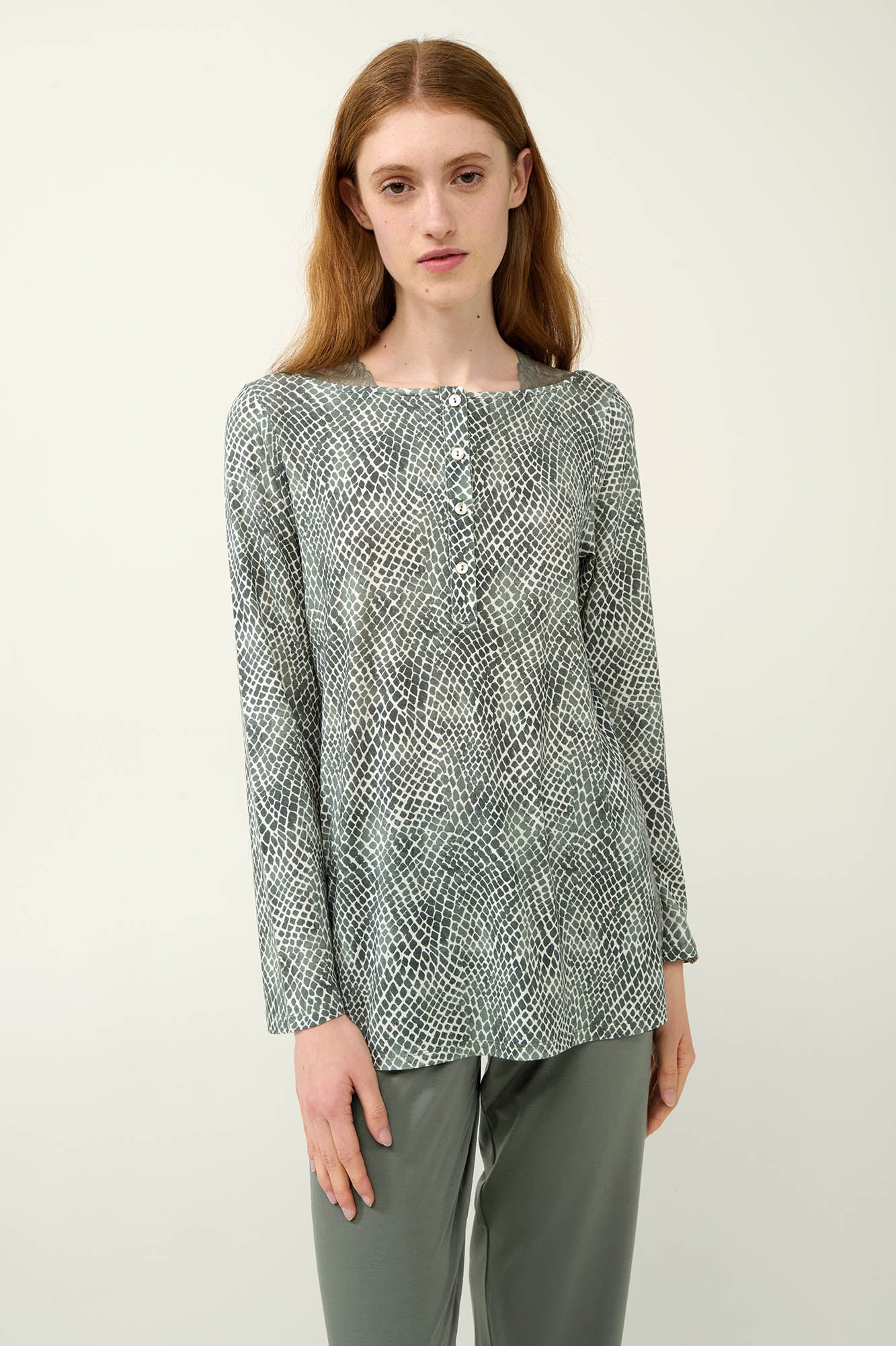 Vamp - Γυναικεία Πυτζάμα Micromodal με Πατιλέτα