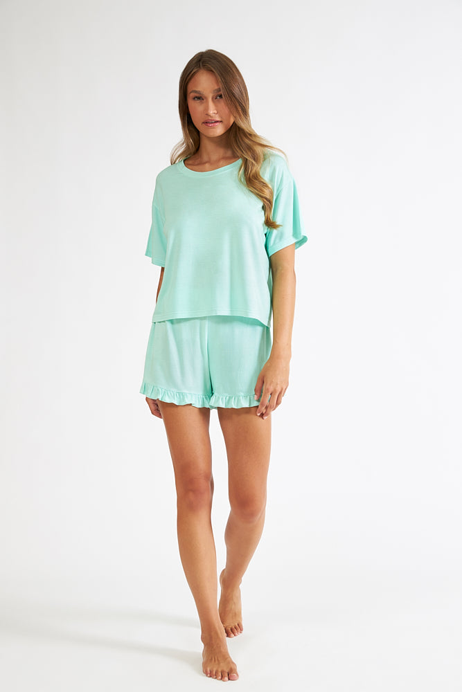 Harmony - Baby Doll Πουά Micro Modal  Mint