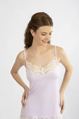 Harmony - Lilac Cami Σετ Ύπνου Με Φαρδιά Δαντέλα