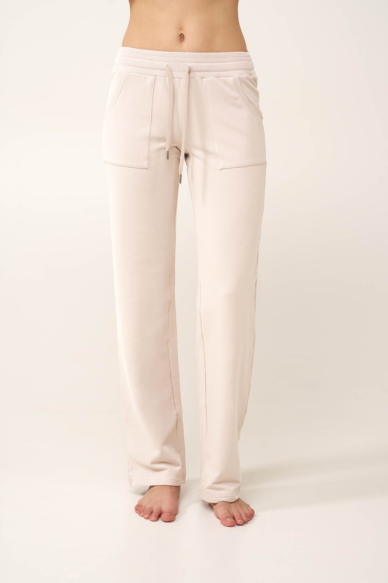 Vamp - Γυναικείο Μακρύ Παντελόνι από Βαμβάκι