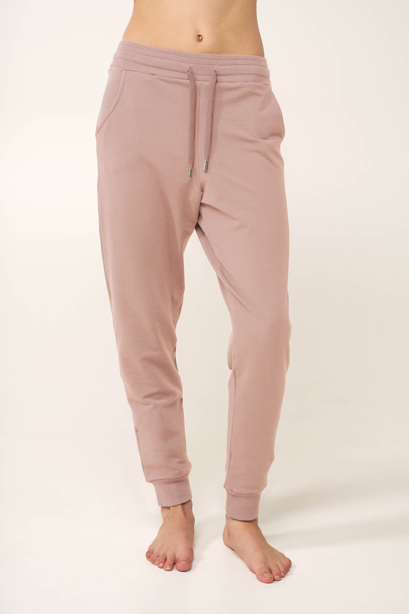 Vamp - Γυναικείο Βαμβακερό Παντελόνι με Μανσέτες