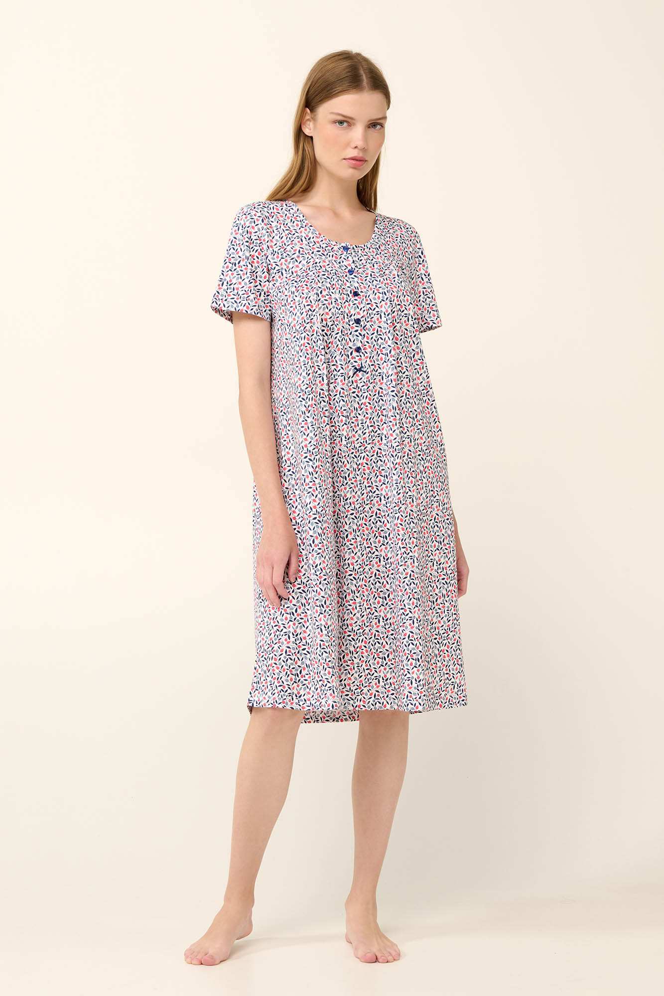 Vamp - Καλοκαιρινό Νυχτικό Εγκυμοσύνης και Θηλασμού από Βαμβάκι