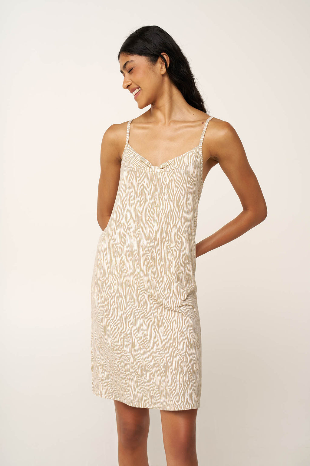 Vamp - Micromodal Νυχτικό με Τιράντες