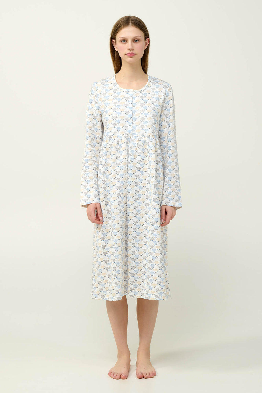 Vamp - Φλοράλ Νυχτικό Με Πατιλέτα