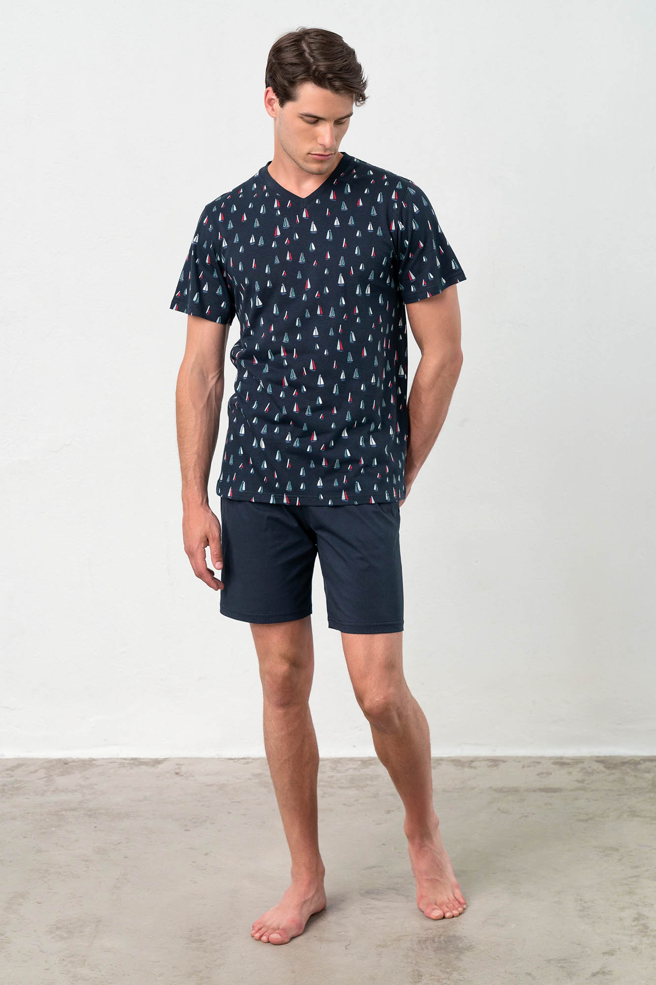 Vamp - Πυτζάμα με Κοντό Μανίκι