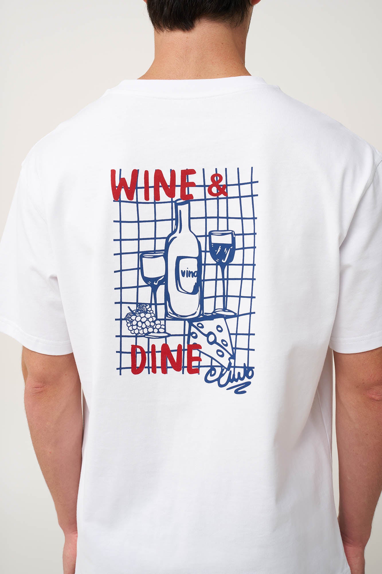 Vamp - Ανδρική Βαμβακερή Μπλούζα με Τύπωμα