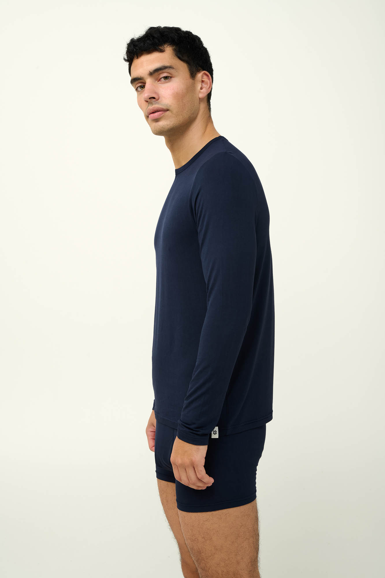 Vamp - Ανδρικό Φανελάκι Micromodal με Μακρύ Μανίκι