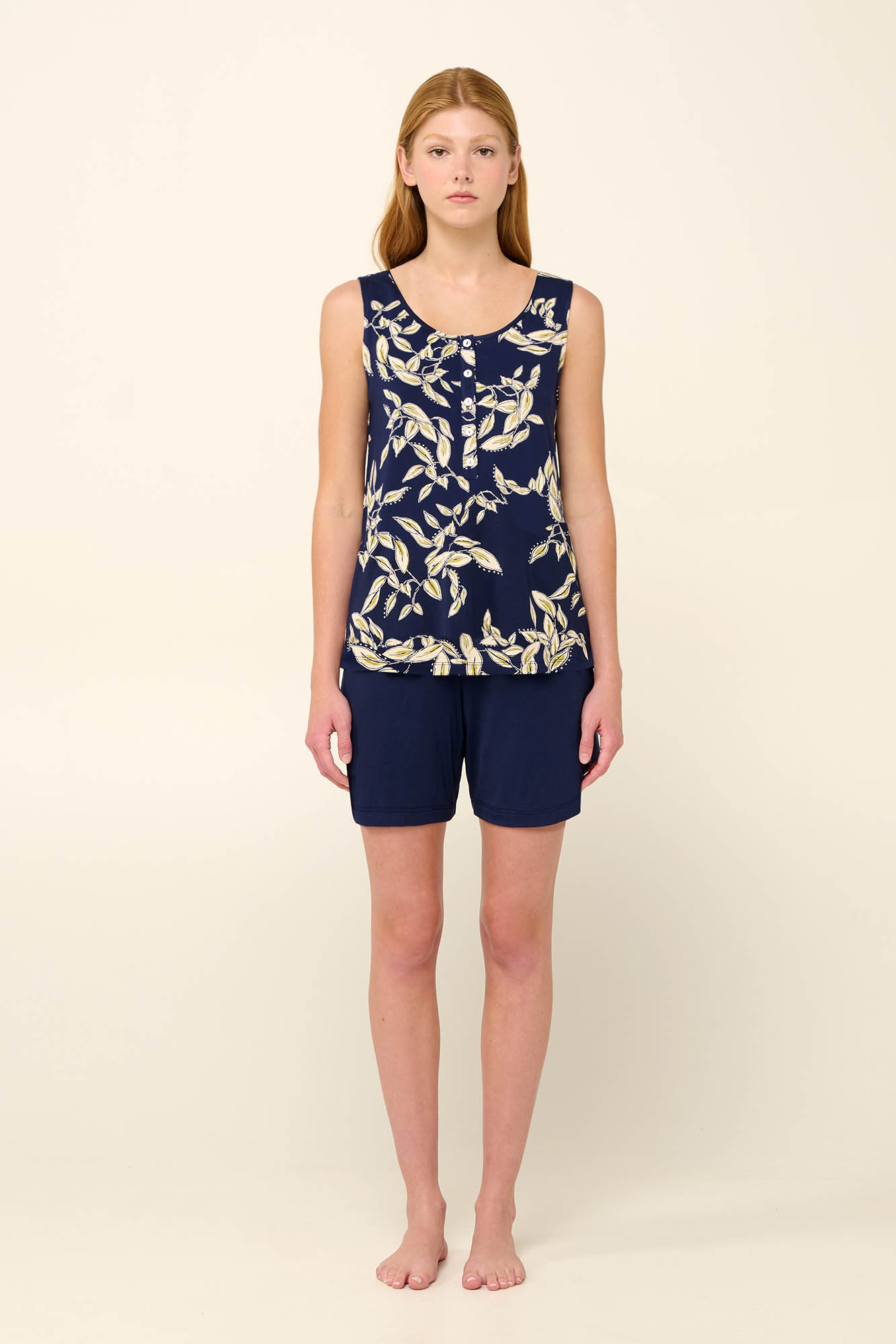 Vamp - Γυναικείες Πυτζάμες Micromodal με Πατιλέτα