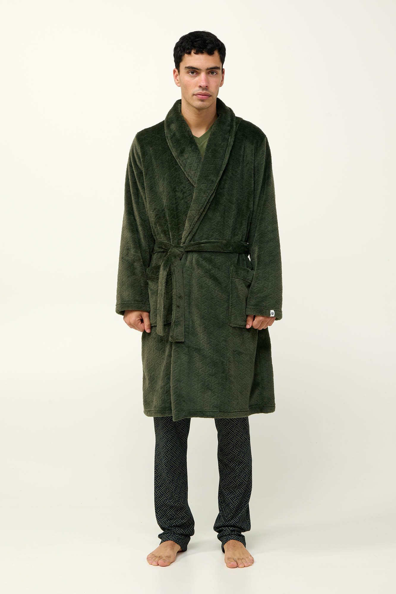 Vamp - Μακριά Ανδρική Σταυρωτή Ρόμπα