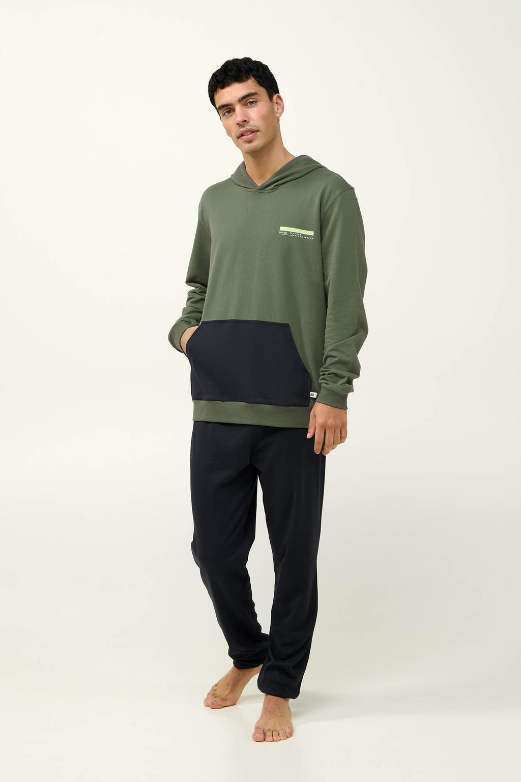 Vamp - Ανδρική Φούτερ Φόρμα με Κουκούλα