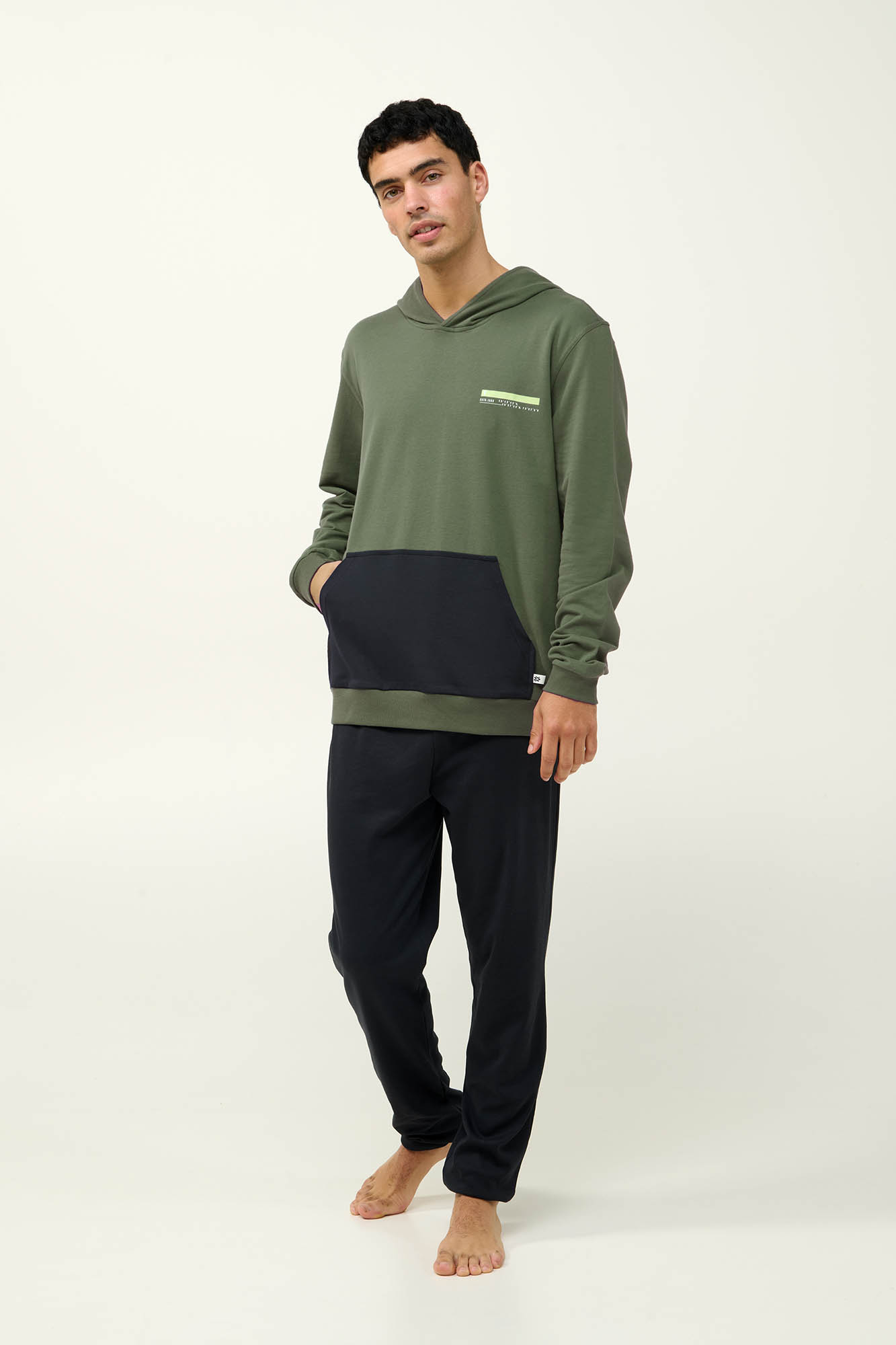 Vamp - Ανδρική Φούτερ Φόρμα με Κουκούλα