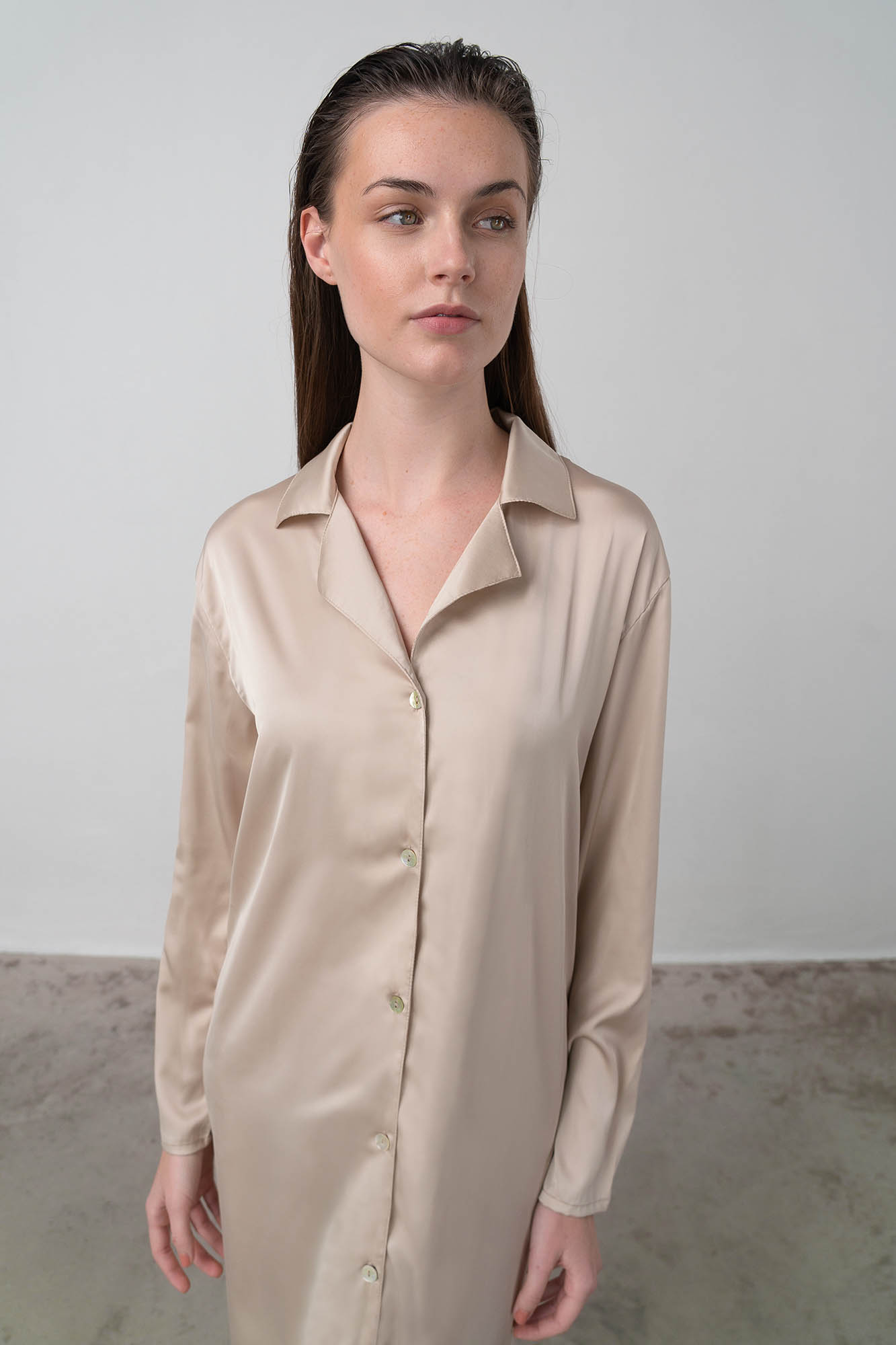 Vamp - Νυχτικό με Μακρύ Μανίκι