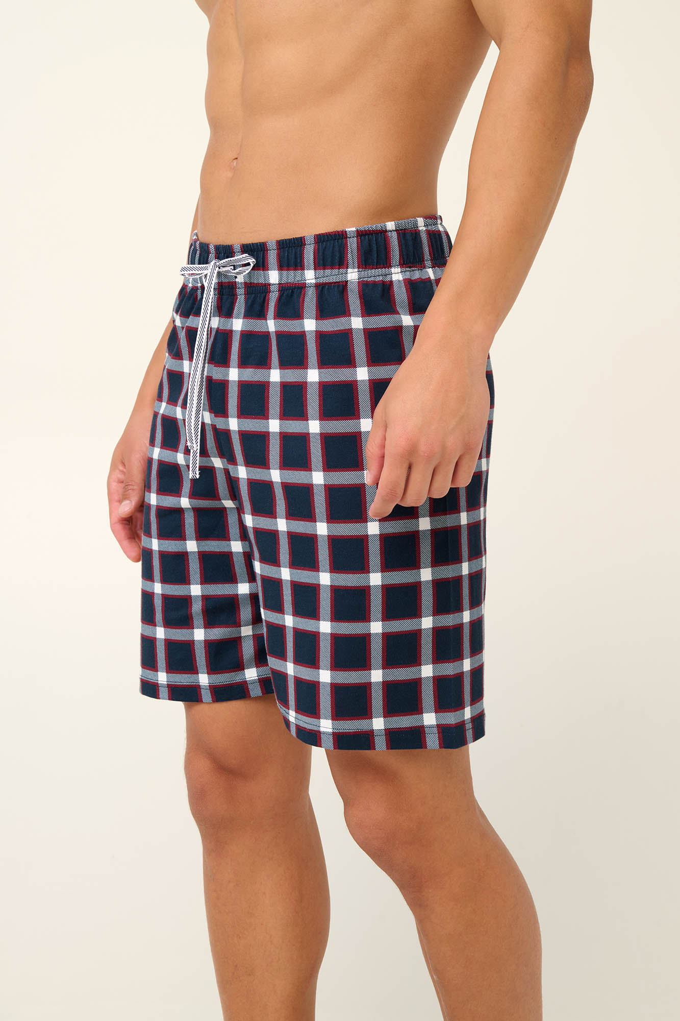 Vamp - Βαμβακερό Ανδρικό Παντελόνι Καρό